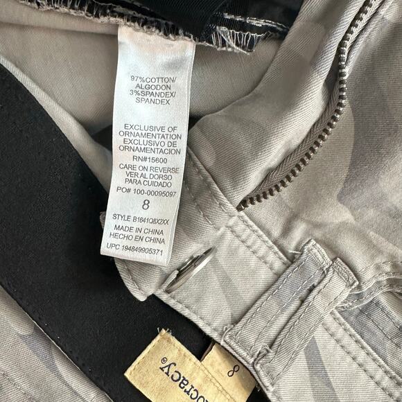 🌴 Democracy Stretch Camo Denim Jeans, Size 10 - Picture 9 of 10